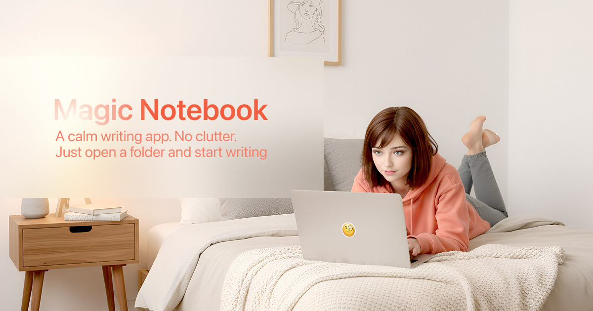 Magic Notebook - The calm writing app